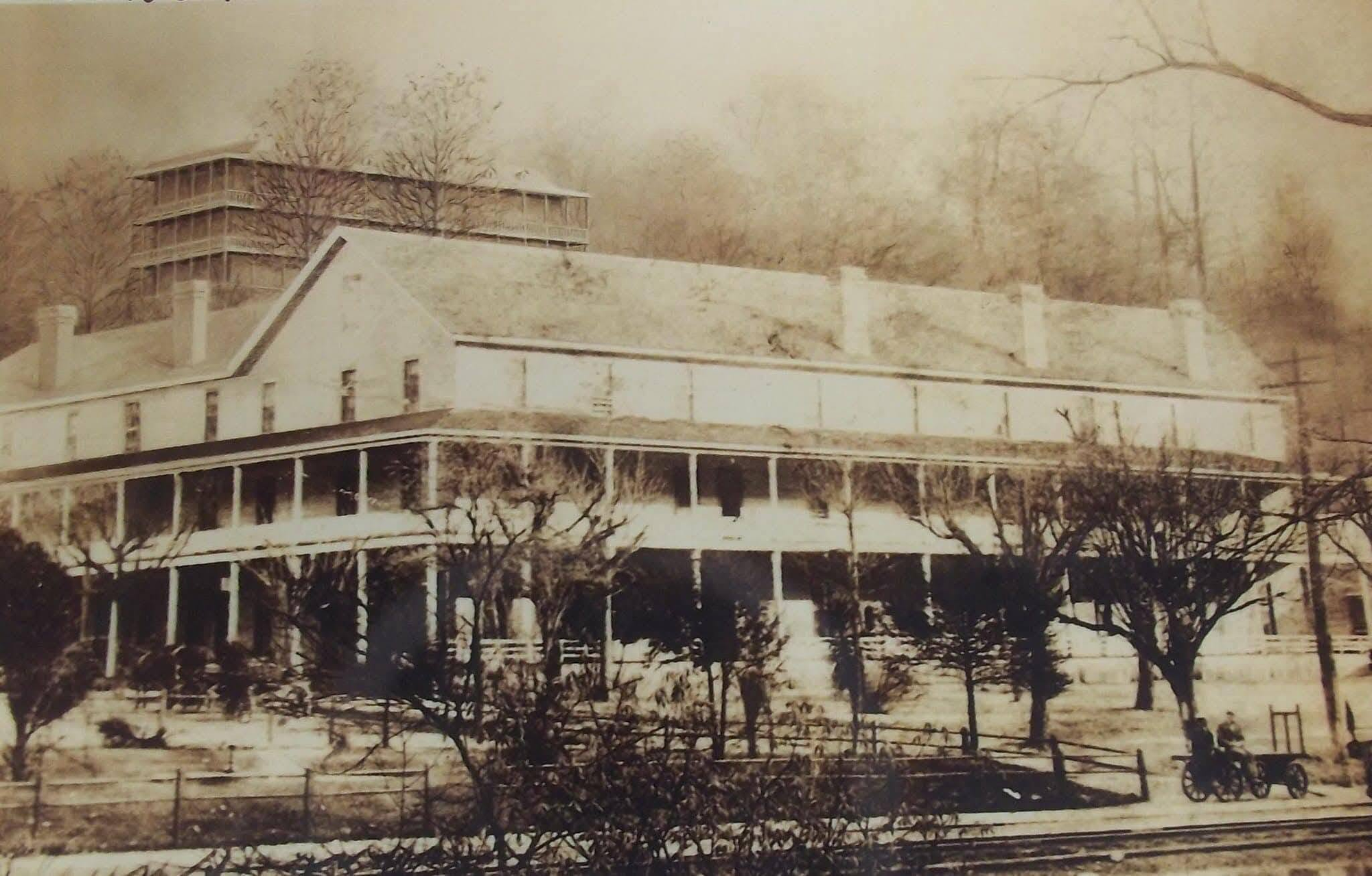 The hotel at Blount Springs, another period view