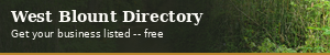 West Blount Directory mobile leaderboard house ad v2 (300x50)