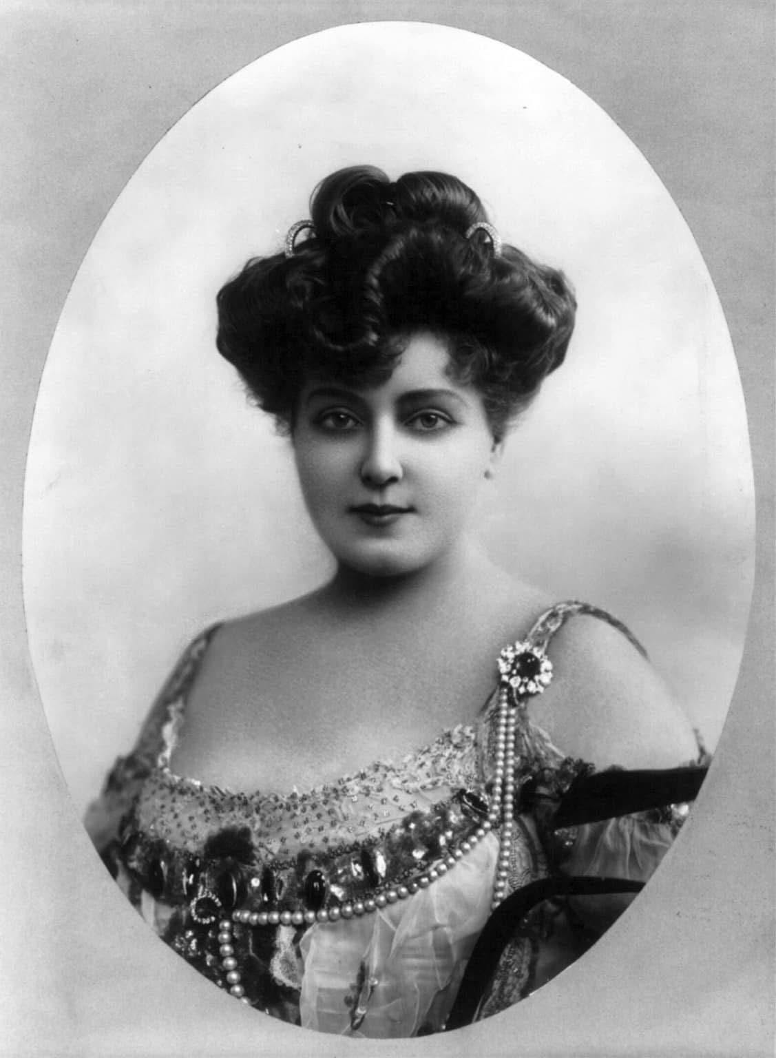 Believed to be actress Lillian Russell