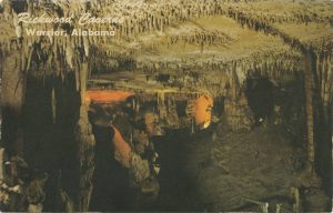 Vintage Rickwood Caverns postcard